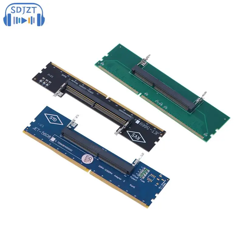 

1PC Laptop DDR3 DDR4 DDR5 Memory To Desktop Memory Adapter Card DDR3 DDR4 DDR5 SO-DIMM To PC DIMM Converter Card Connector Card