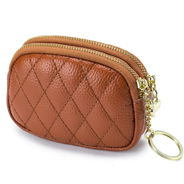 2024 New Fashion Women Mini Leather Wallet Card Holder Coin
