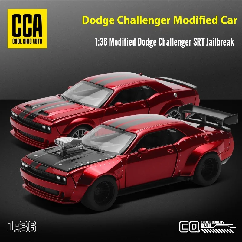 CCA 1:36 Dodge Challenger SRT JAILBREAK Zusammengebaute