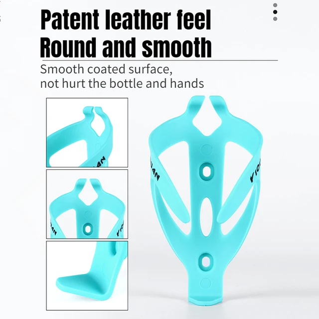 Bicycle Water Bottle Holder Durable Ultralight Bicycle Bottle Cages MTB Road Cycling Bottle Bracket Rubber Bicycle Accessories 5