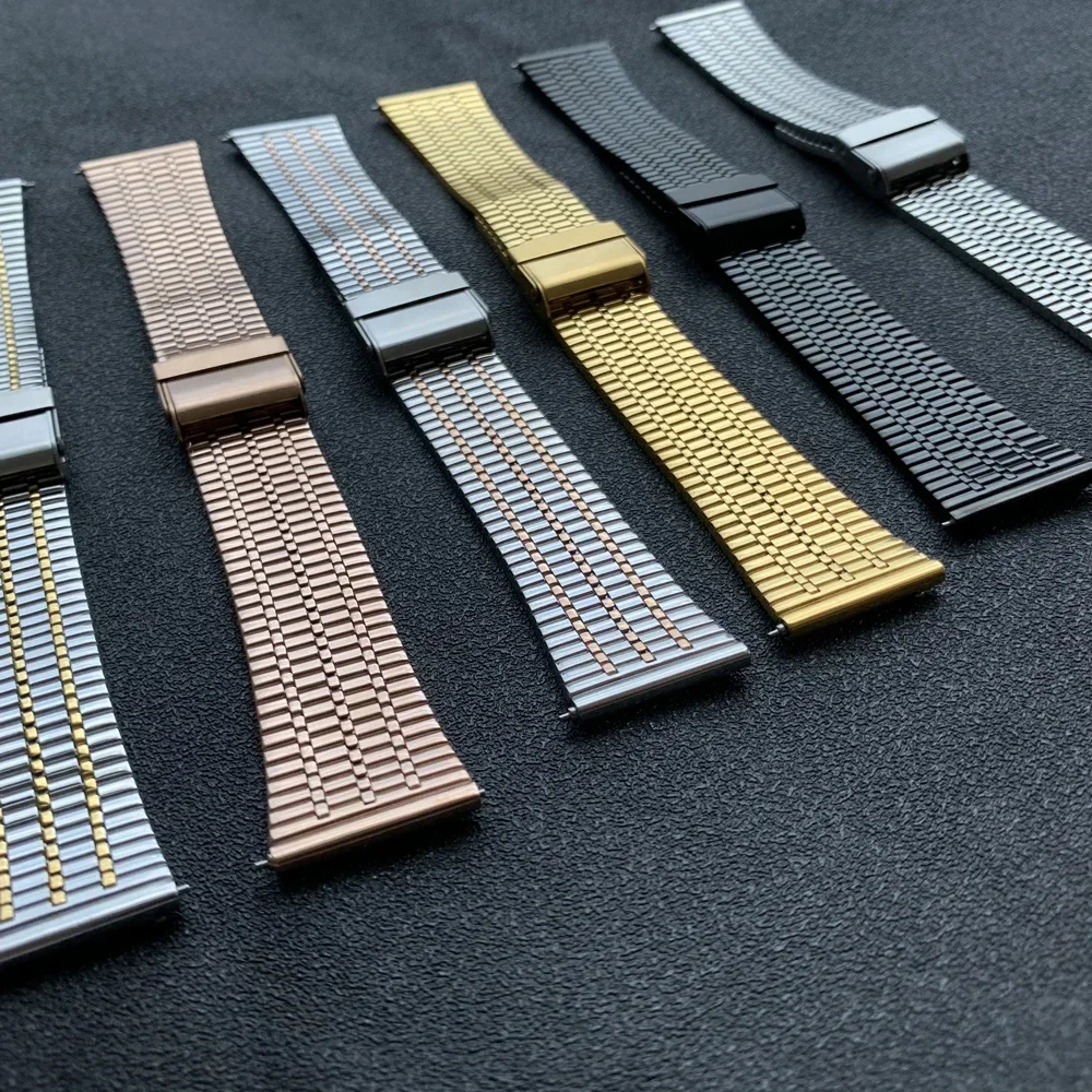 Premium Stainless Steel Watch Strap - 20/22mm Metal Band Bracelet