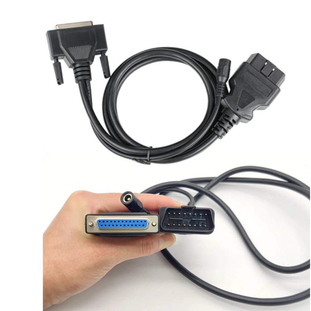 For KTM OBD Cable 14P 600KT02 DB15 cable BENCH 1.20 green GPT Adapter Uesed for KTM BENCH 32 IN FLASH 67 IN 1 V1.20 Durable