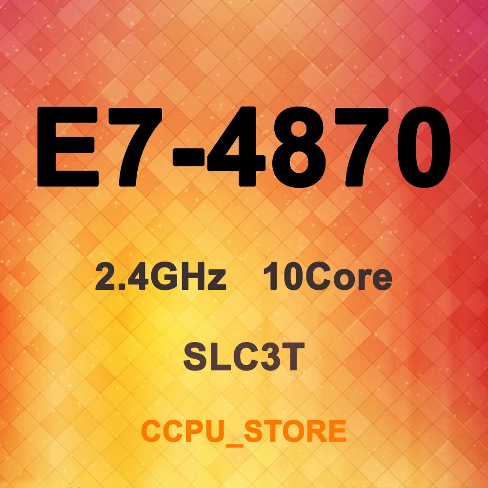 E7-4870 SLC3T 2 4 ГГц 10 ядер 20 потоков 30 Мб 130 Вт LGA1567 | Компьютеры и офис