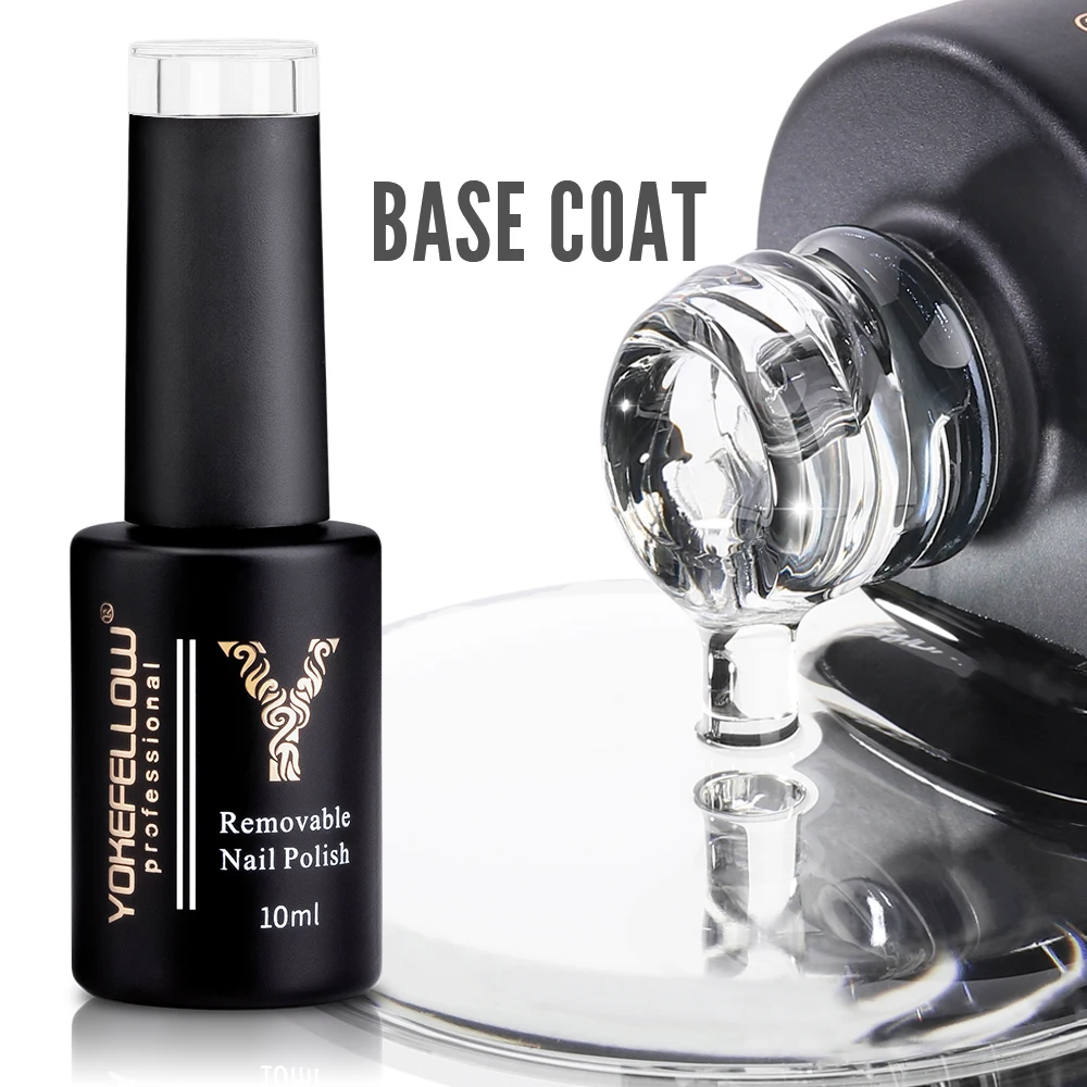 

YOKEFELLOW UV Gel Nail Polish 10ml Rubber Base Coat High Quality Professional