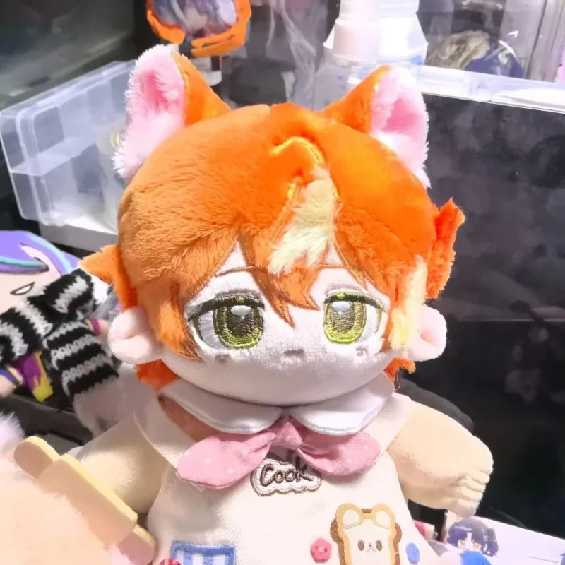 20cm 게임 원더랜드 쇼타임 시노노메 아키토 플러시 드레스업 코튼 인형 장난감 어린이 코스프레 생일 선물 마스코트