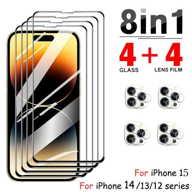 Protection de caméra pour iPhone 15, 14, 13 et 12