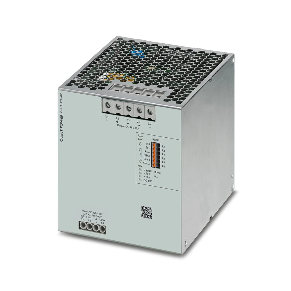 2904627 For Phoenix Power Supply QUINT4-PS/3AC/48DC/20 2 2904627 For Phoenix Power Supply QUINT4 PS 3AC 48DC 20