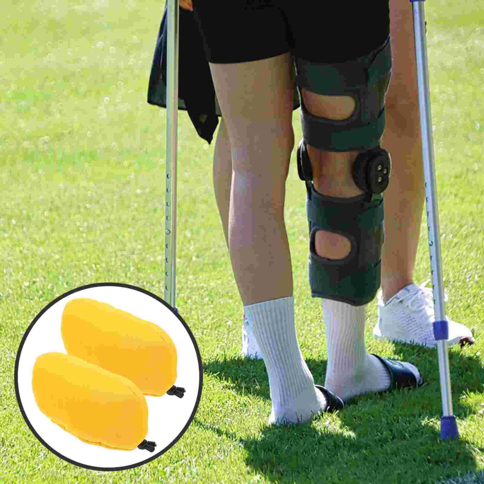 

Crutch Armpit Pad Underarm Cushion Walking Stick Sponge Mat Crutches Padding Useful Support Elder