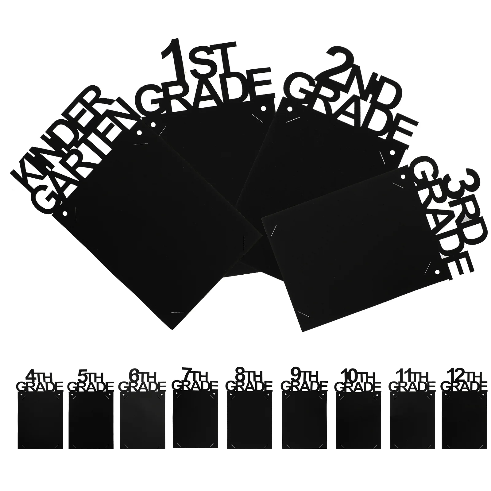 

Graduation Photo Frame Pull Flag Congrats Party Yard Banner Ornament Props Decoration Background Paper Decorative