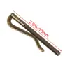 High Quality Durable Simple Metal Money Clip Bifold Bar Wallet Spring Clamp Cash Holder Replace Parts Spring Clamp Bag Accessory 3