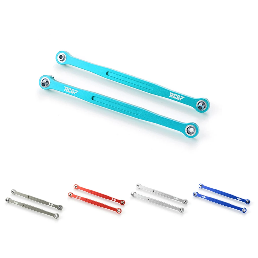 Rcgosfollow Sterzo Link Rod Set Rc Car Part Interasse Rc Sterzo Link Rod Set Per 1/5 Xmaxx Monster Trucks Silver