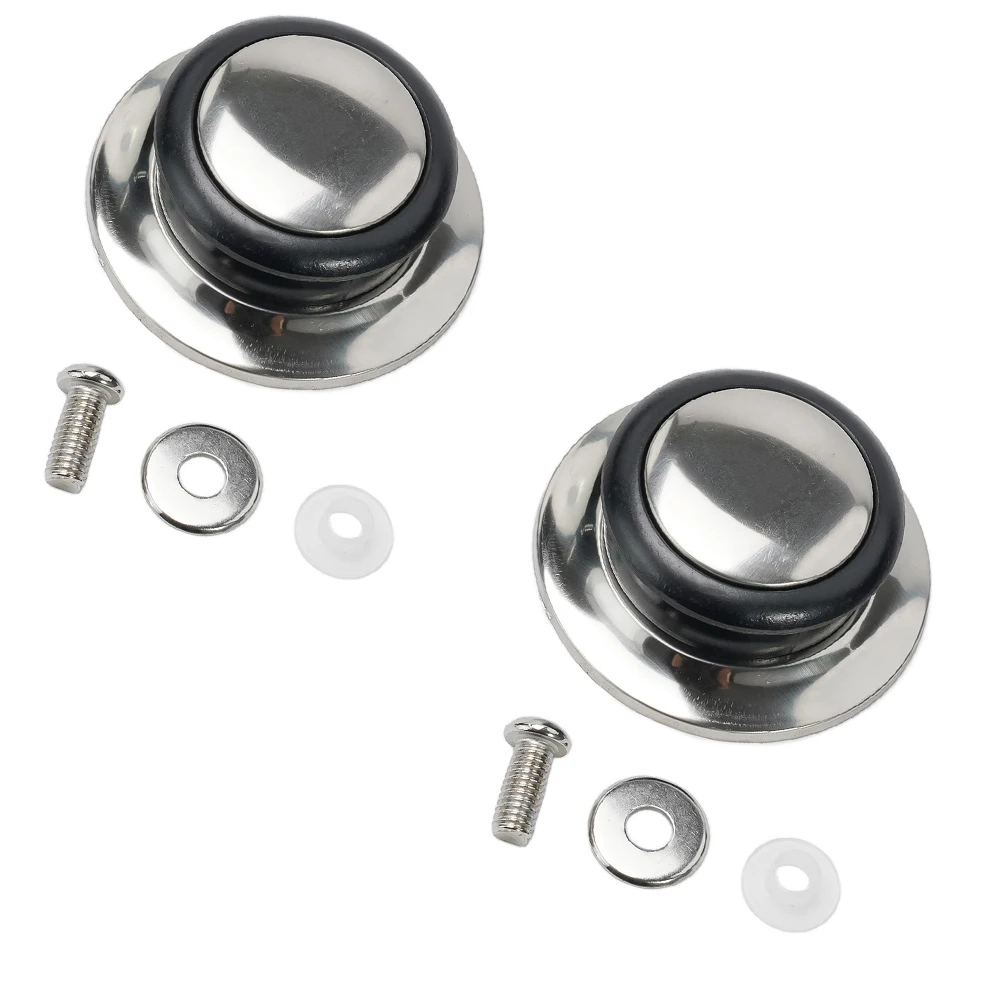 2pcs Lid Knob Replacement For Glass Lid Stainless Steel Pot Pan Cover Cookware Accessories