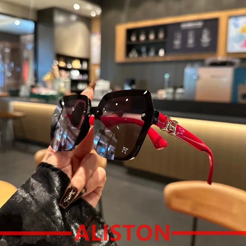 Polygon High Quality Sun Glasses Women New 2025 Fashion UV400 Anti UV400 Driving Vintage Girls Sunglasses Lentes De Sol Mujer