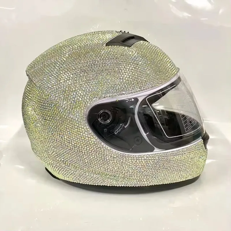 bling crystal diamond bike helmet rhinestone motorcycle helmets