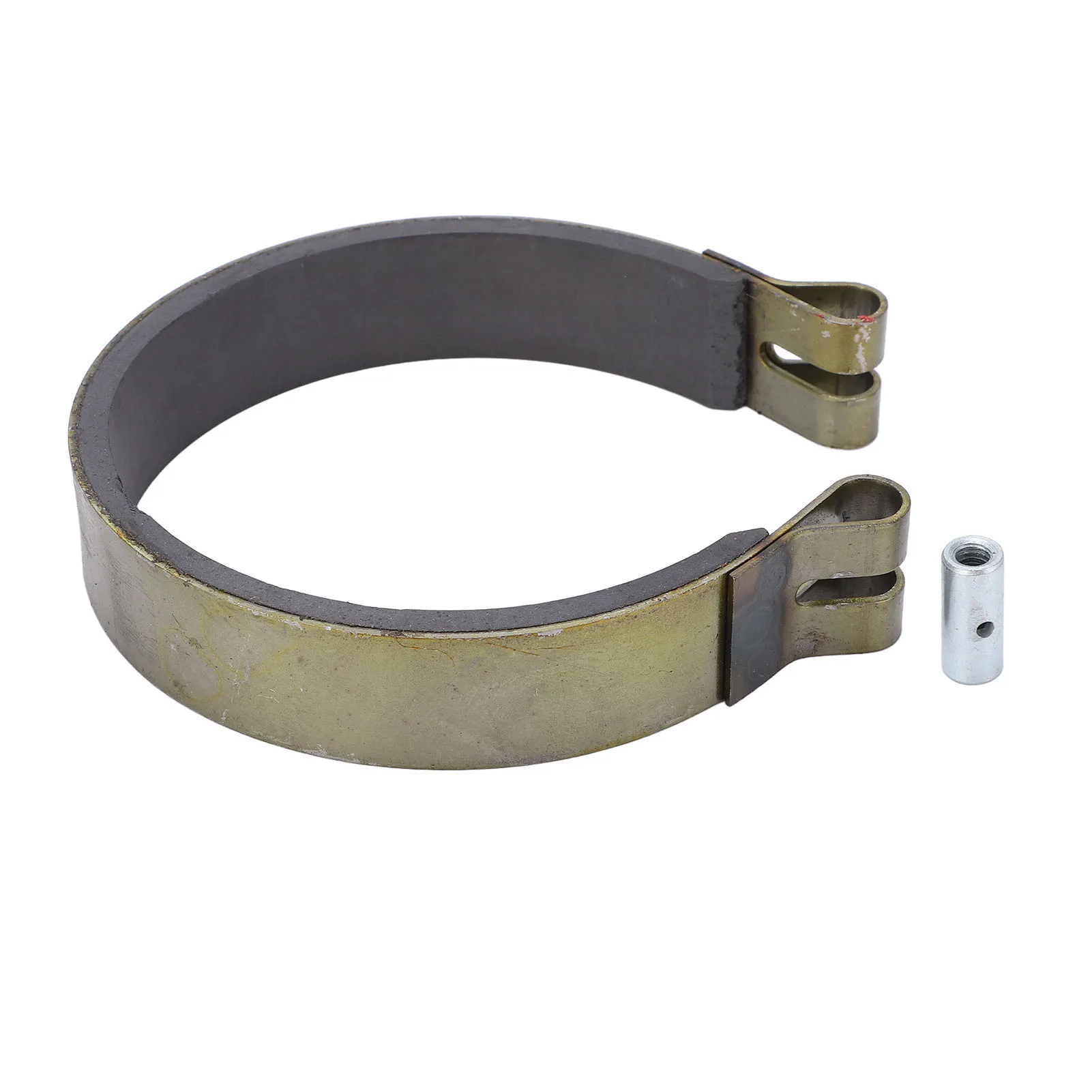 2251 Easy Installation 4in 7/8in Width Steel Ceramic Brake Band Pin Kit Replacement for Manco for Go Karts Drum Minibikes