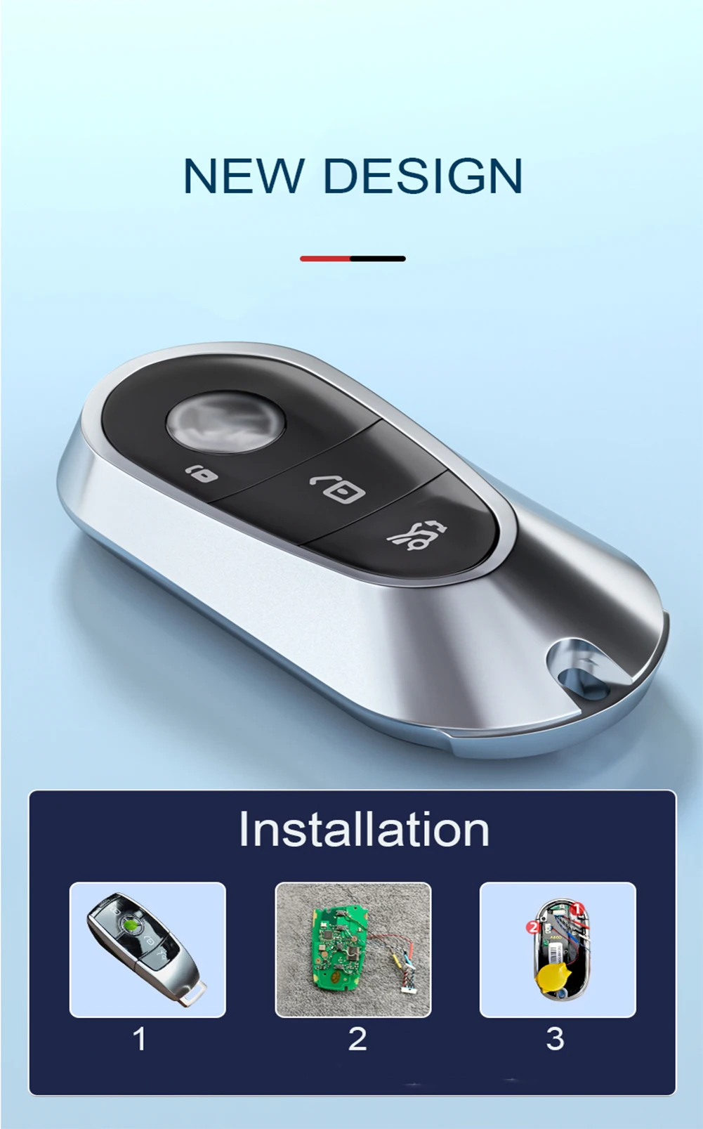 Chiave remota intelligente A800 modificata universale con schermo LCD Keyless Entry per BMW per Benz per Audi per Kia per Hyundai English 9 Chiave remota intelligente A800 modificata universale con schermo LCD Keyless Entry per BMW per Benz per Audi per Kia per Hyundai English - S96f6d146fe984888844270c2f4b5523ct