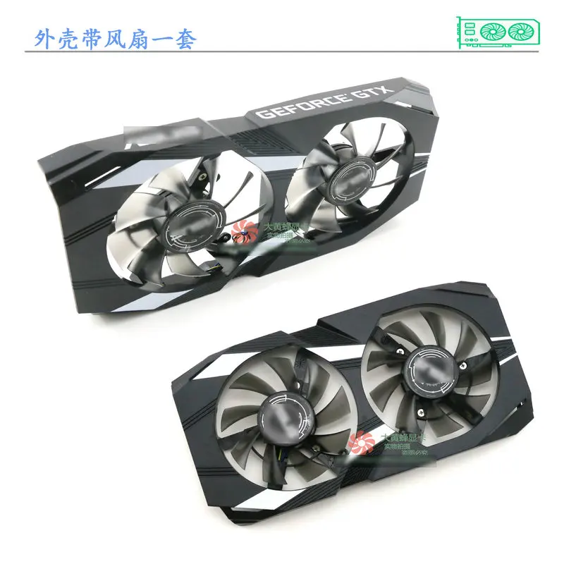 Quadro e Ventilador para Asus Gtx1660ti Gtx1650 4gb 6gb Duplo oc Placa de Vídeo Gráfica o - Imagem 2
