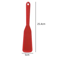Pelle à frire en Silicone, outils de cuisine résistants à la chaleur, antiadhésive, pour crêpes, œufs frits, pelle de transfert, spatule de fuite 2