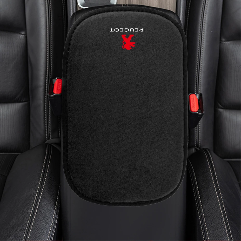 Luxury Suede Leather Car Armrest Cushion and Protection Pad
