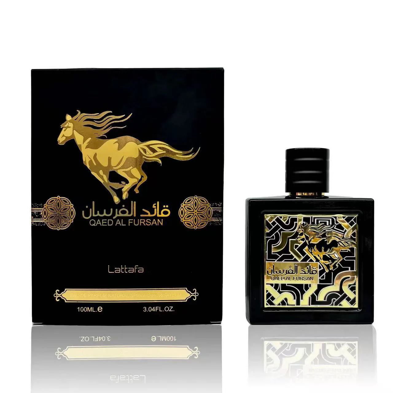 QAED AL FURSAN Neutral perfume Middle East Arab perfume 3.4oz100ml, lasting fragrance, suitable for any venue