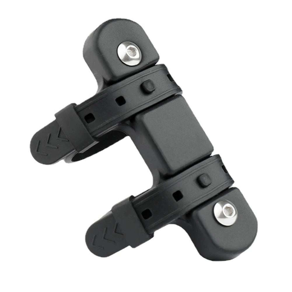 Adjustable Bike Water Bottle Holder Mount Black Rubber Steel
