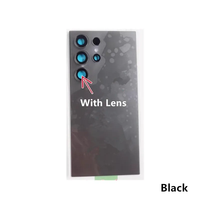 S24Ultra Housing For Samsung Galaxy S24 Ultra S928 6.8" Glass Battery Back Cover Repair Replace Door Rear Case + Camera Lens S96f6f9b475924d818a1dfe6dfc968e40O