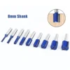 8mm Shank Router Bit Double Flute Wood Milling Cutter Carbon Steel& Alloy Straight Trimming Cutters Woodwork Tool 1