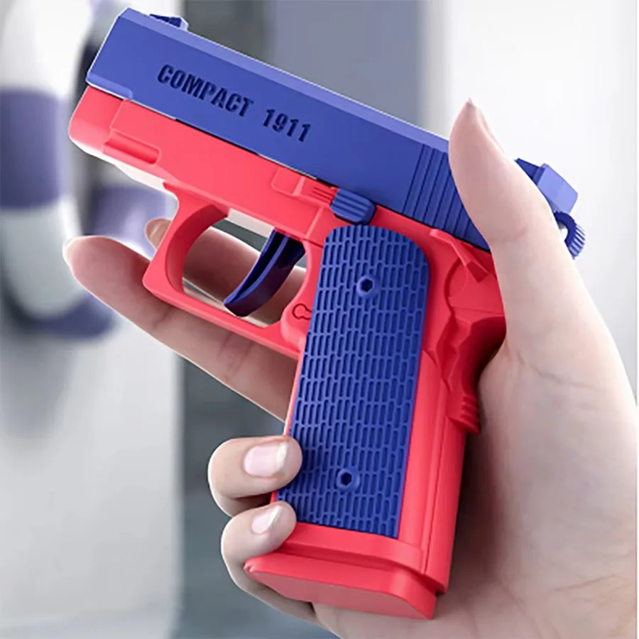 M1191 Mini Water Gun Children's Non Electric Handgun Summer Outdoor Fully Automatic Water Playing Toy Boys andGirls Shooting Toy 6