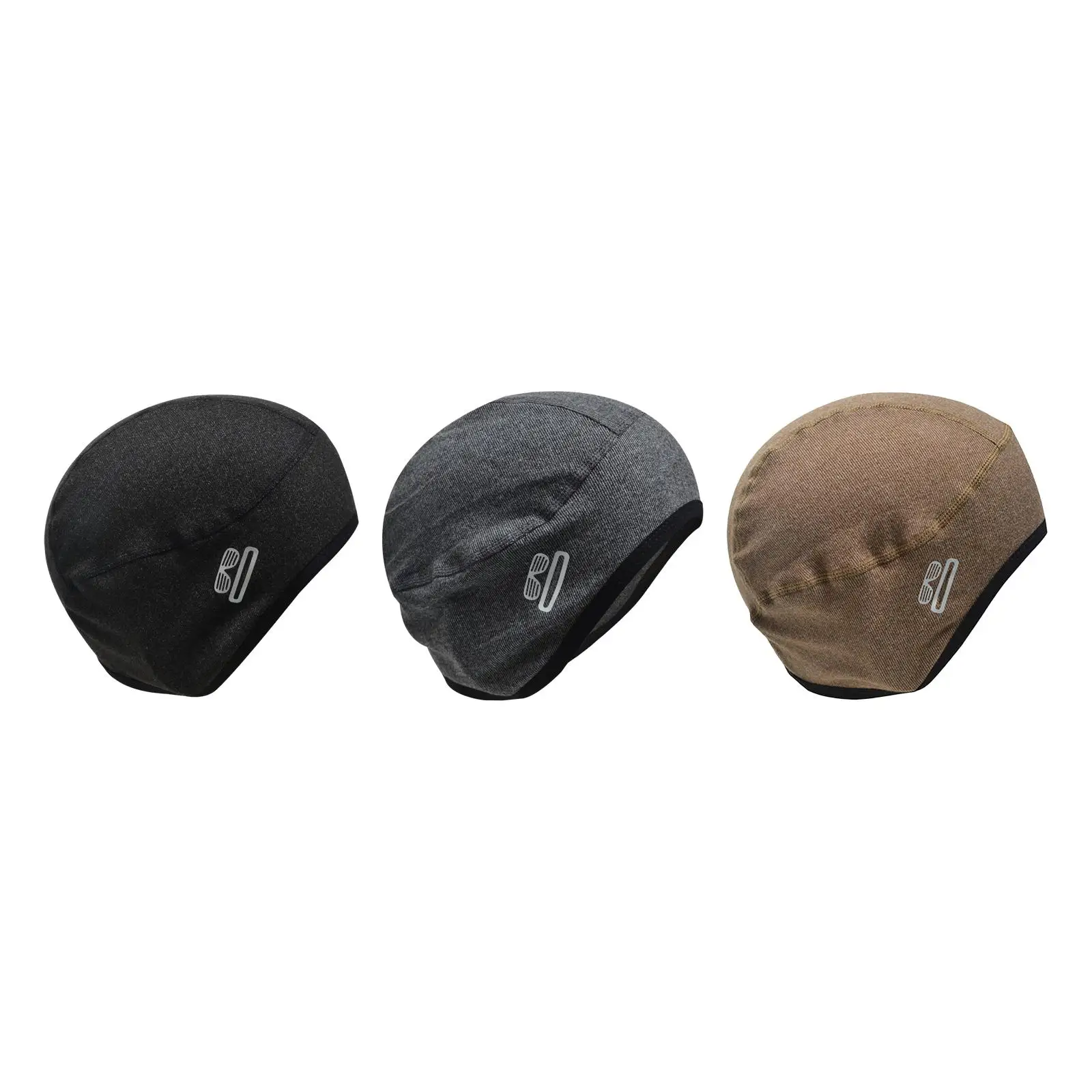 Skull Cap Helmet Liner Earflaps Stretch for Men Beanie Windproof Hat for Riding Climbing Cold Weather Outdoor Sports Motorcycle
