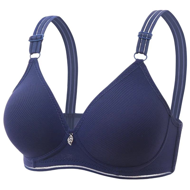

36-44 A/B Lace Bras for Women Large Size Lingerie Ladies Underwear Sexy No Steel Rings Thin Cup Gathered Small Large Size Bra