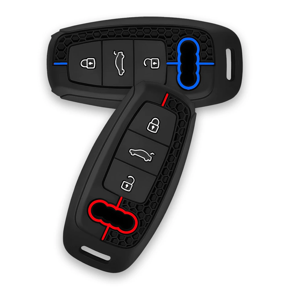 Silicone Car Smart Key Protective Shell Cover - Auto Styling Accessory