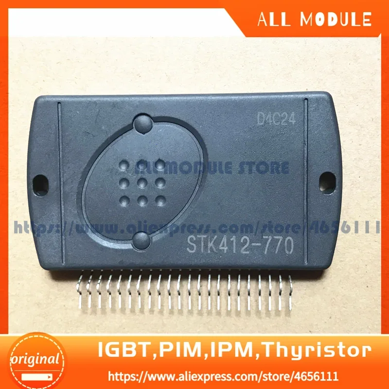 STK412-770 FREE SHIPPING NEW AND ORIGINAL POWER IPM MODULE