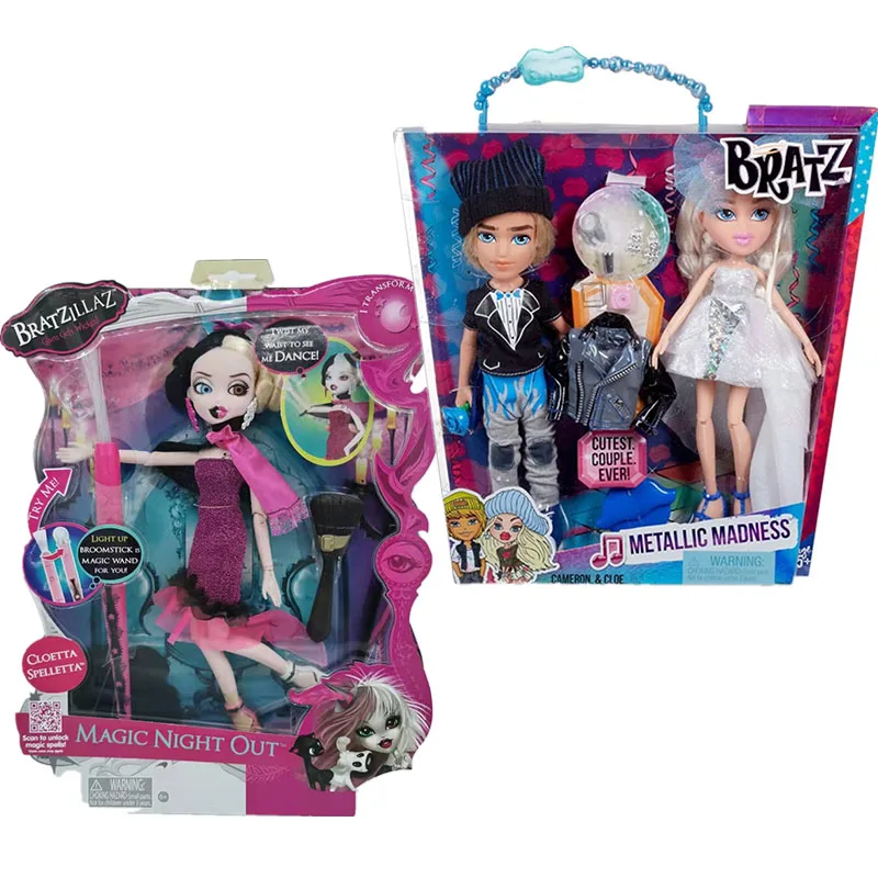 

Mgabratz Bates Doll Kawaii Cartoon Girls Action Figire Model Toy Bratz Play House Dress Up Dolls Gifts Limited Collection