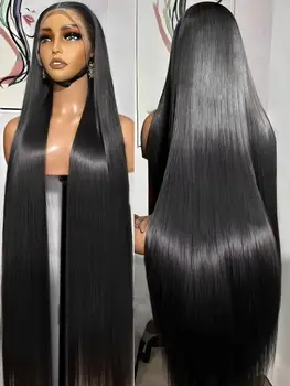 200 Density Straight Lace Front Wig Human Hair 13x4 HD Lace Front Wig for Women - Pre Plucked, Pre Cut, Bye Bye Knots 1