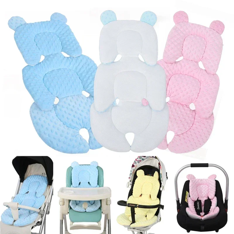 Baby Stroller Seat Cushion Infant Double-sided Safety Seat Pad Thick Warm Universal Stroller Accessories Child Cart Mattress Mat