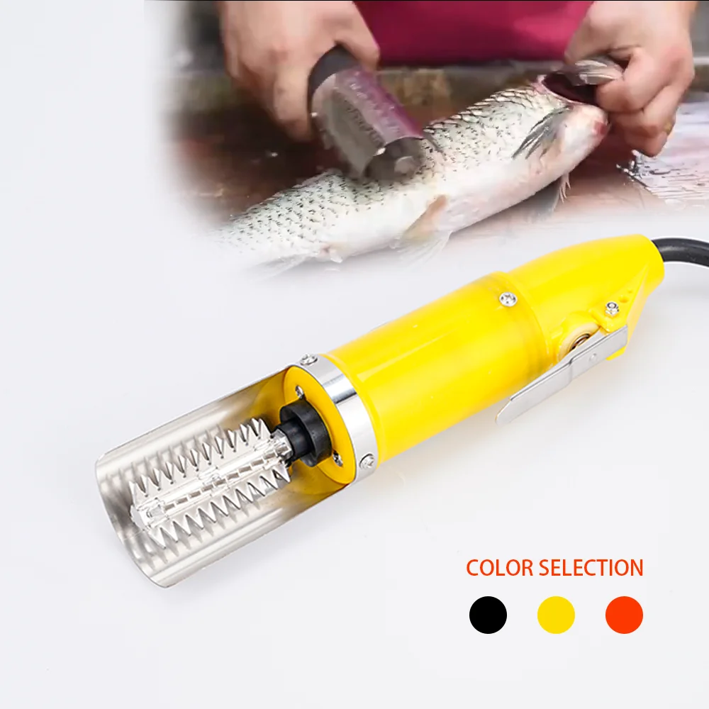 120W Electric Fish Scale Scraper Waterproof Fishing Scaler Easy