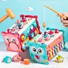 Hammering Toys Montessori 8 in 1 Fishing Games Fine Motor Skill Toddler Activities Baby Early Learning Educational Toy 4