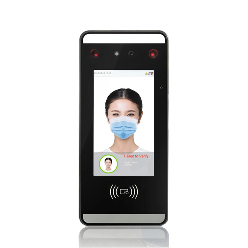 Zk Xface60 Luce Visibile Biometrica Palm Face Riconoscimento Facciale Rfid Card Door Access Control Macchina Per Presenze