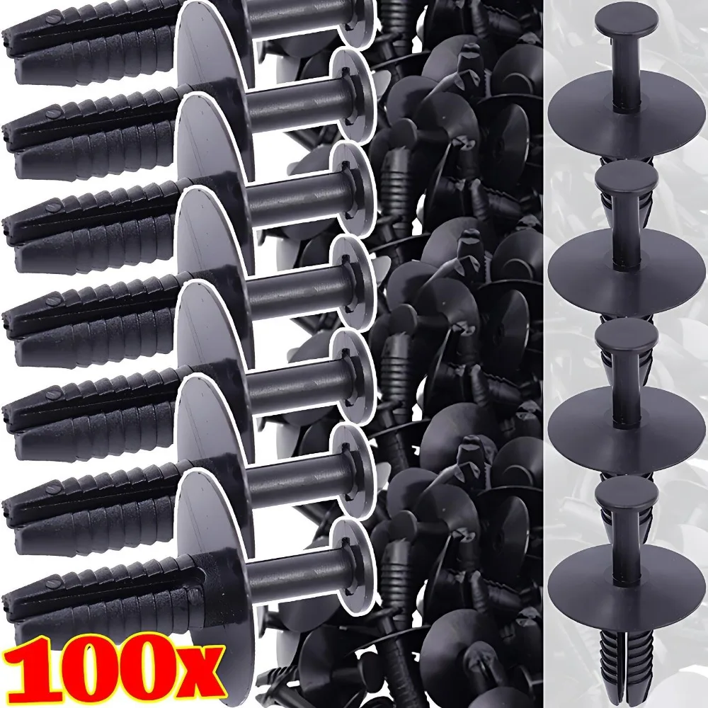 Car Bumper Trim Clip Fastener Retainer for BMW 3 5 7 Series Mercedes Benz Wheel Arch Side Skirt Rocker Panel Plastic Rivet Kit