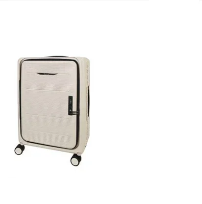 Maleta plegable con ruedas de 20/24 pulgadas, cubierta de carrito con contraseña y rueda, nueva maleta de cabina de viaje portátil de alta calidad
