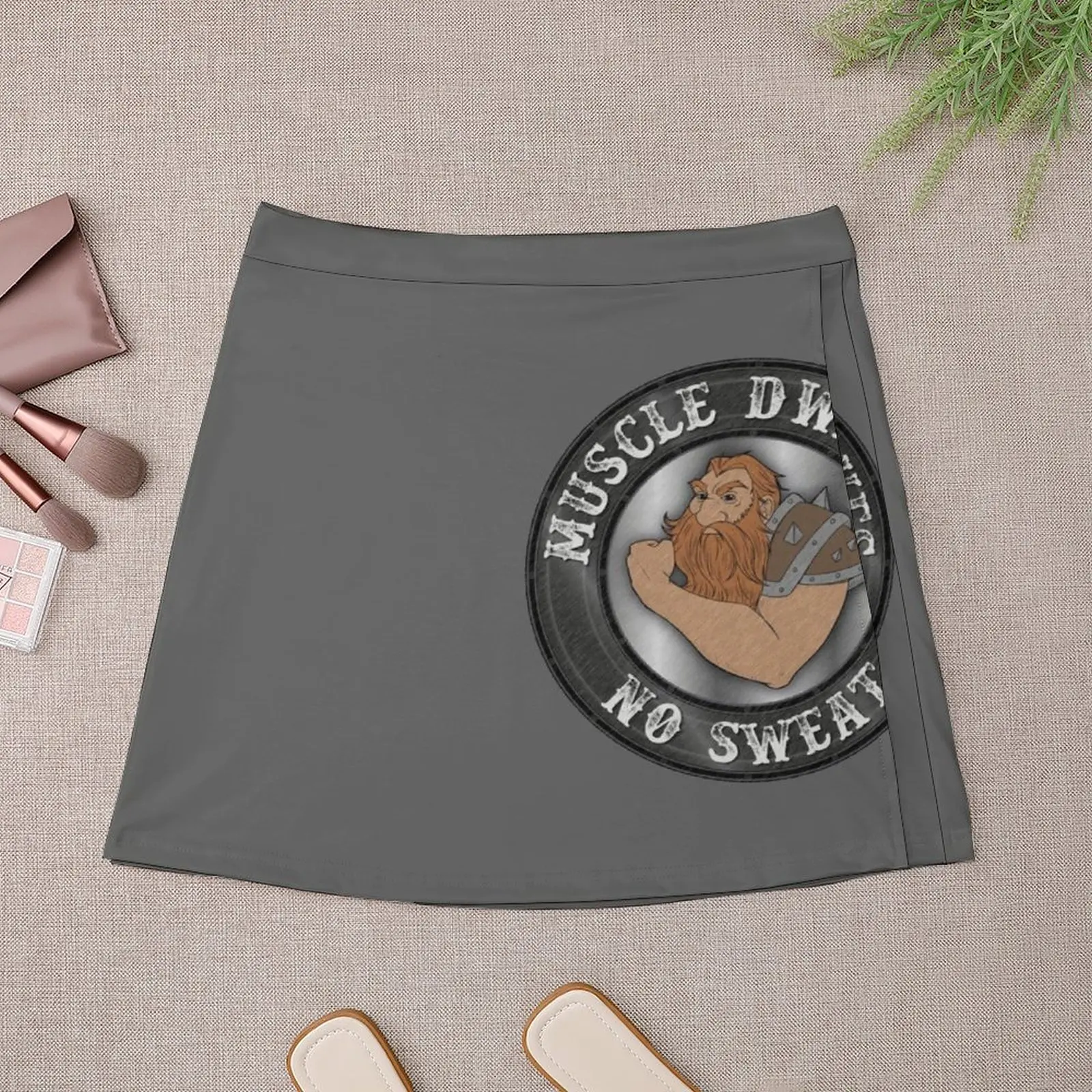 Muscle Dwarves Guild Logo Mini Skirt Skirt shorts night club women