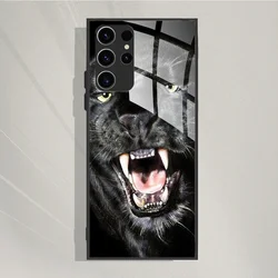 Enhanced Protective Tempered Glass Phone Cover with Hard Silicone Bumper - Samsung S23Ultra (00048)