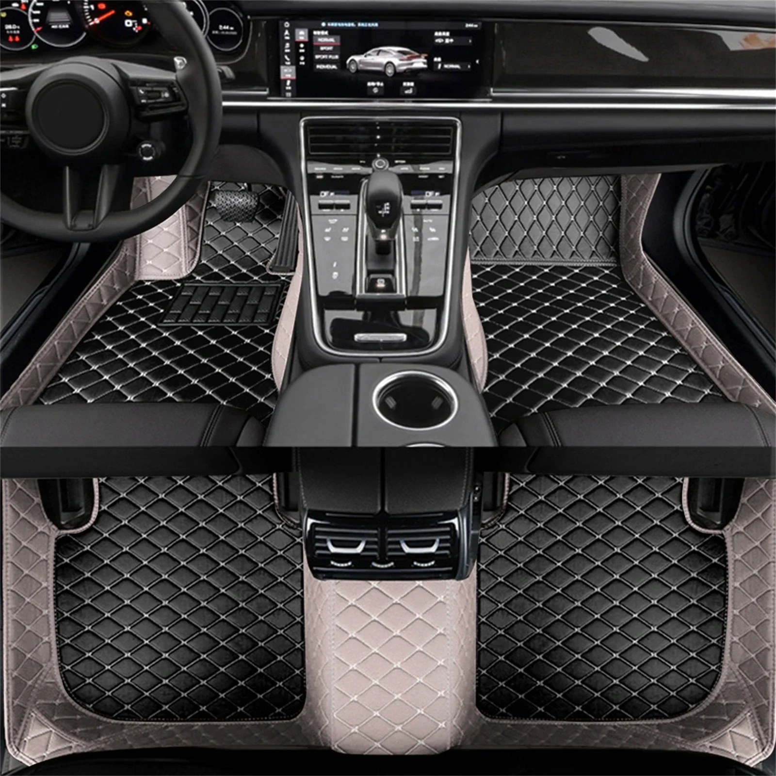 Car Floor Mats For Nissan Qashqai TIIDA 2011- Interior Details Car Accessories Carpet