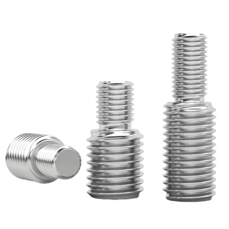 304 Stainless Steel Double Head Transfer Screws M3 M4 M5 M6 M8 M10 M12 M14 M16 M20 Thread Adapter Male to Male Conversion Bolt