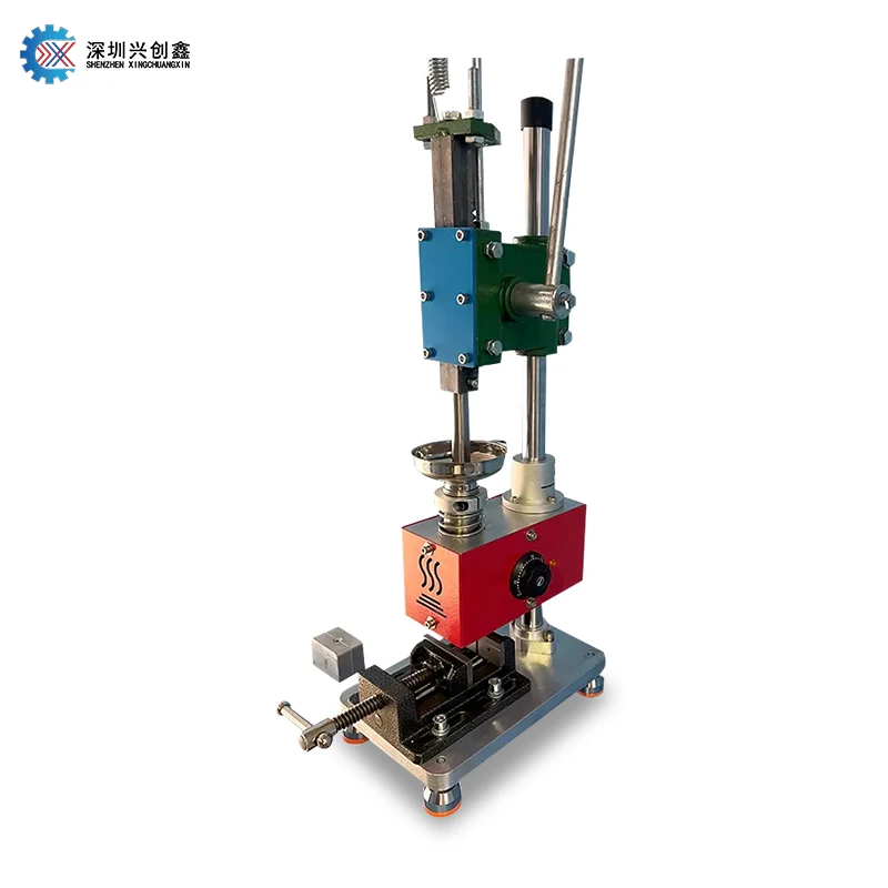 Manual Plastic Injector/Hydro-Pneumatic Plastic Injector/ Small Injection Molding Machine double twill copper nut insert copper flower nut hot melt injection molding nut