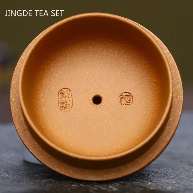 Handmade Yixing Purple Clay Teapot Raw Ore Section Mud Boutique Teapot Household Beauty Kettle Chinese Tea Sets Gifts 250ml