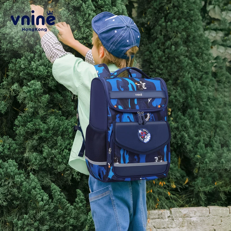 V.NINE Primary School Backpack for Kids Children School Bags Boys Blue Elementary School Backpack Girls 10 Years Grade 1 to 4 6