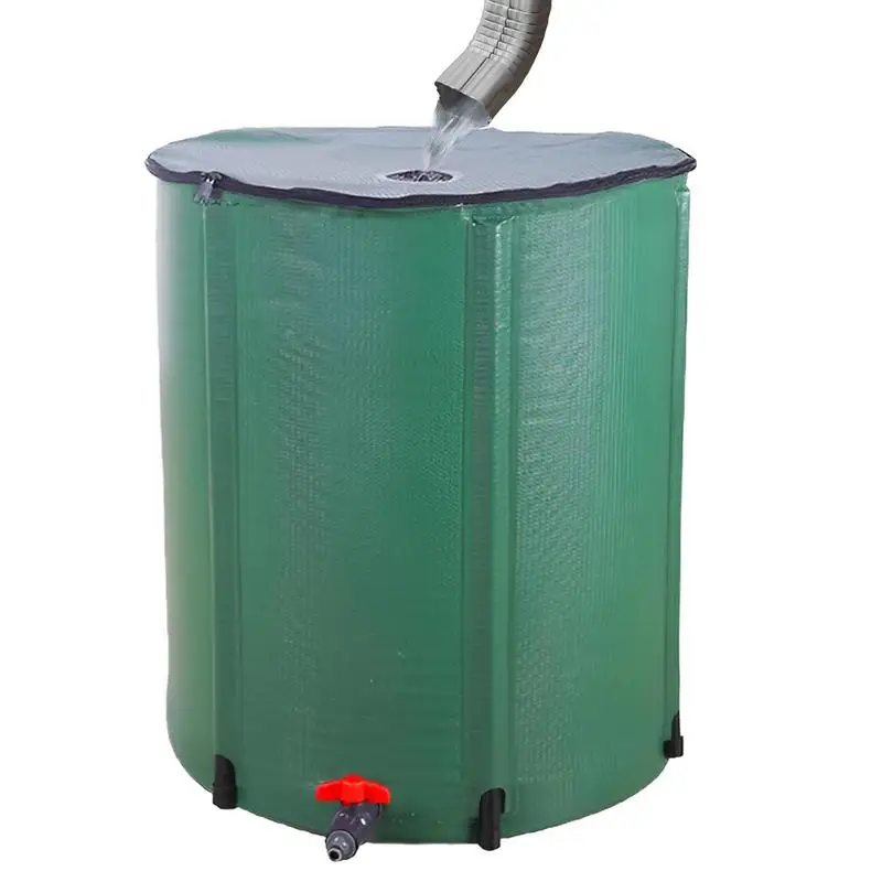 

Rain Barrel Collapsible Rainwater Harvest Water Tank 100/225L Garden Foldable Rain Collection Tank Water Container