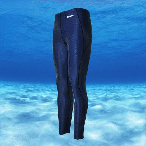 Swim Pants Men Swimsuit Long Shark Skin Tights Swimwear Professional Swim Trunks Training Leggings M-4XL Athletic Swimwear swim trunks swim shorts men swimsuit