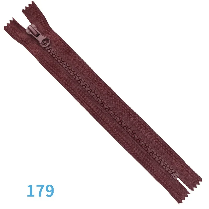 Durable Resin Zipper for Crafting and Sewing Projects, 2-Pack